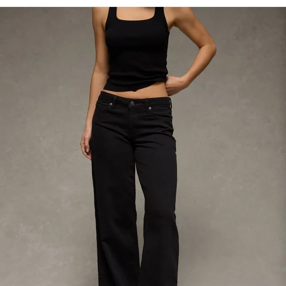 American Eagle Outfitters Dreamy drape ultra wide leg pants. - Picture 1 of 8